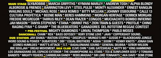 Cartel y fechas de Rototom Sunsplash
